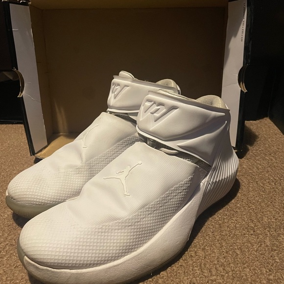 Jordan Why Not Zero.1 - All White - Black & Red - Picture 6 of 8